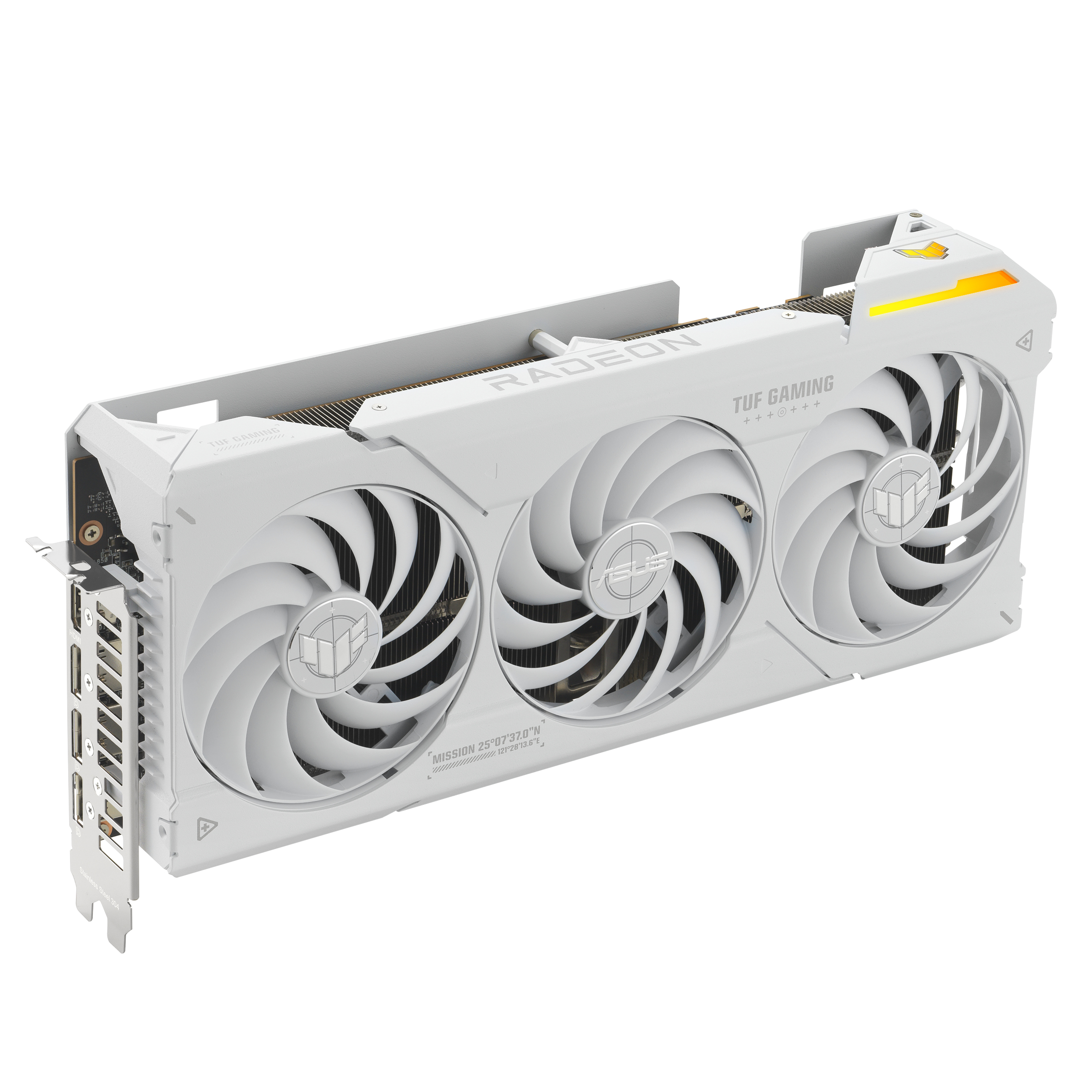 Asus - Gráfica Asus Radeon RX 7800 XT TUF Gaming OC White 16GB