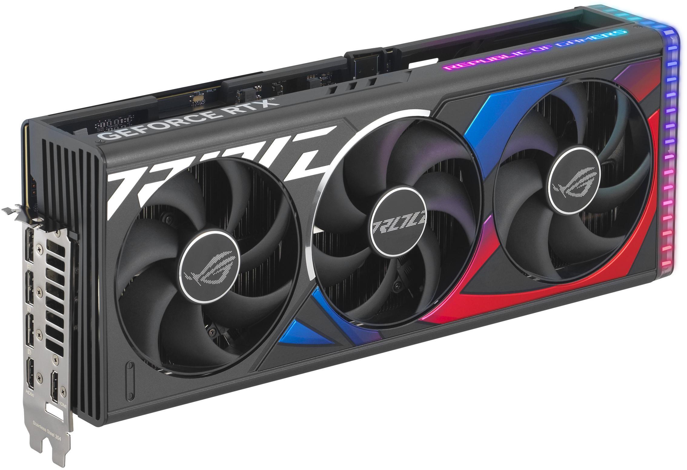 ** B Grade ** Gráfica Asus GeForce® RTX 4090 ROG Strix Gaming BTF OC 24GB GDDR6X DLSS3