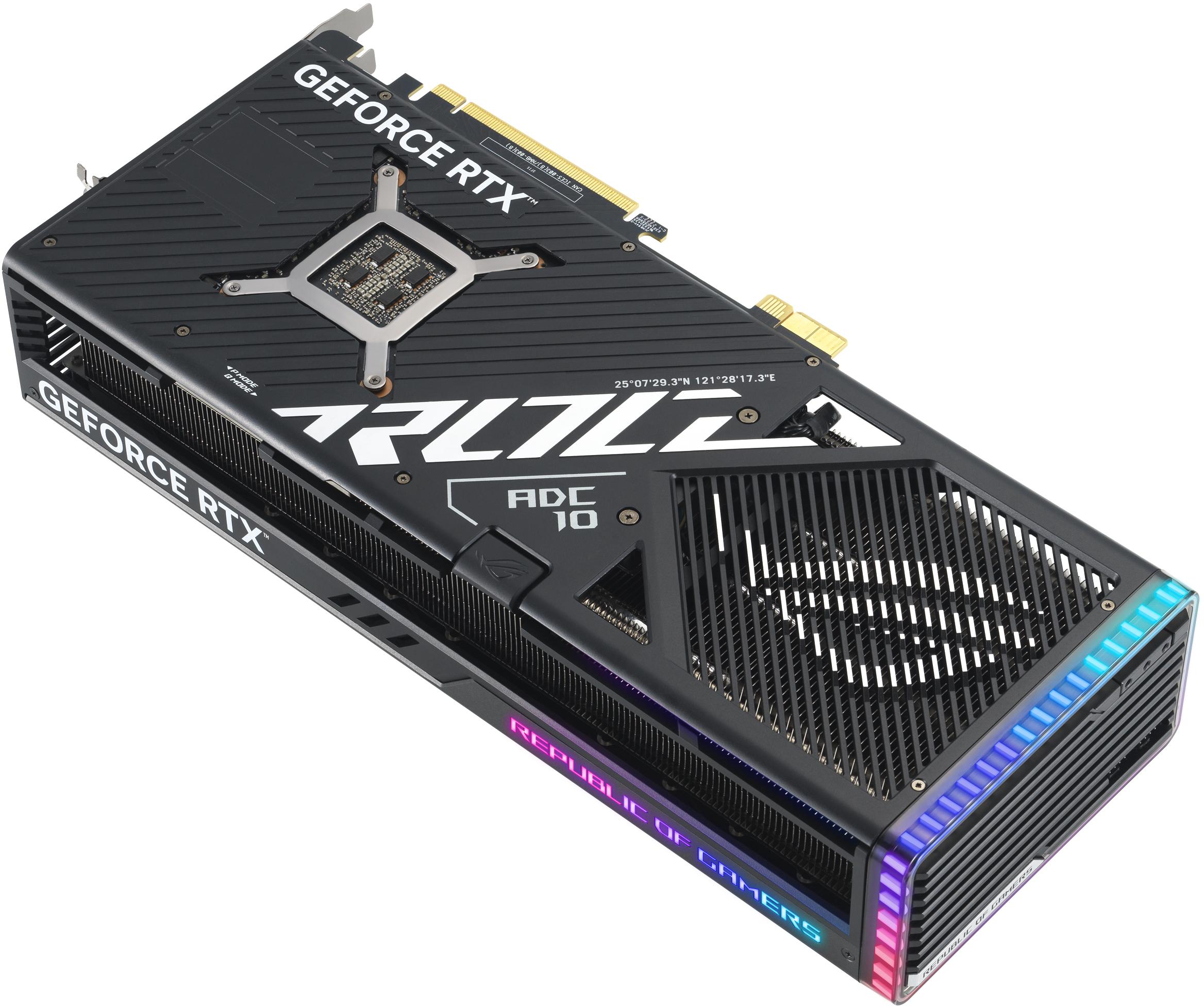 Asus - Gráfica Asus GeForce® RTX 4090 ROG Strix Gaming BTF OC 24GB GDDR6X DLSS3