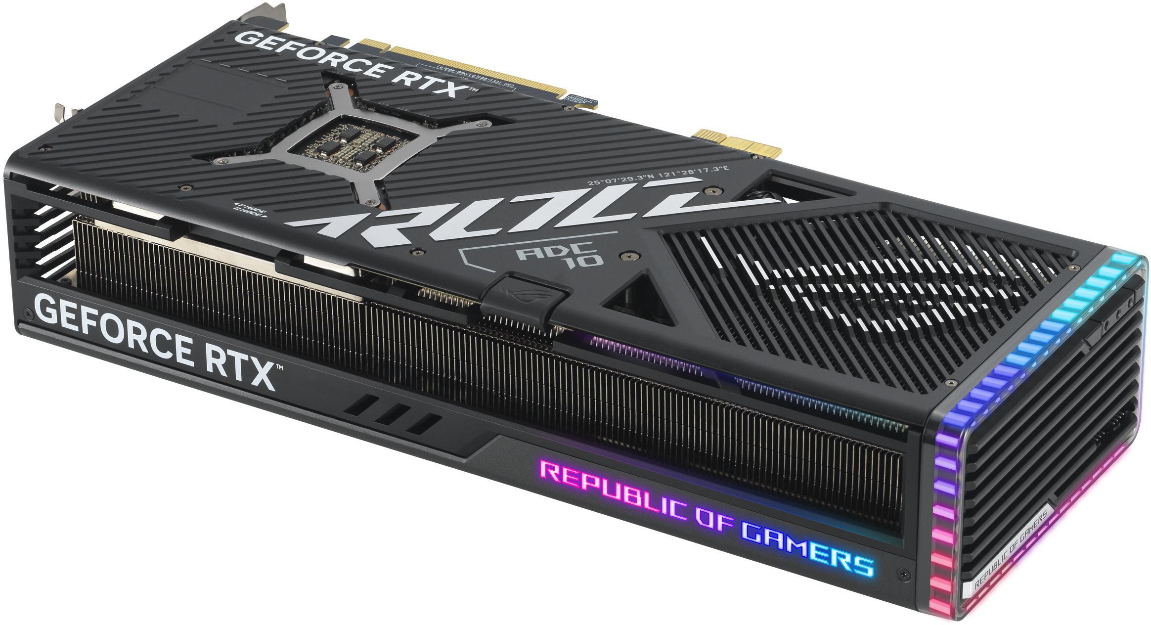 Asus - Gráfica Asus GeForce® RTX 4090 ROG Strix Gaming BTF OC 24GB GDDR6X DLSS3