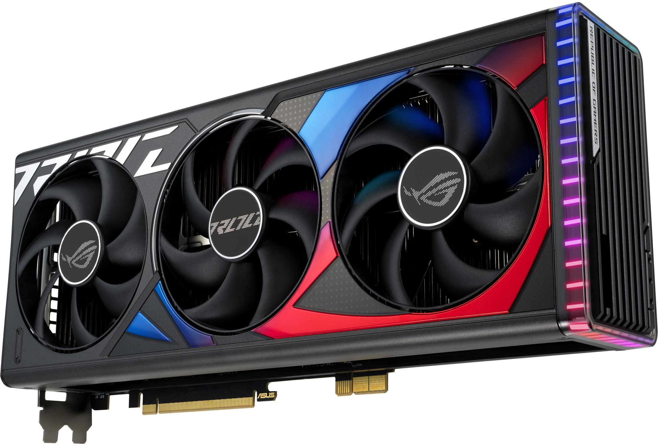 Asus - Gráfica Asus GeForce® RTX 4090 ROG Strix Gaming BTF OC 24GB GDDR6X DLSS3