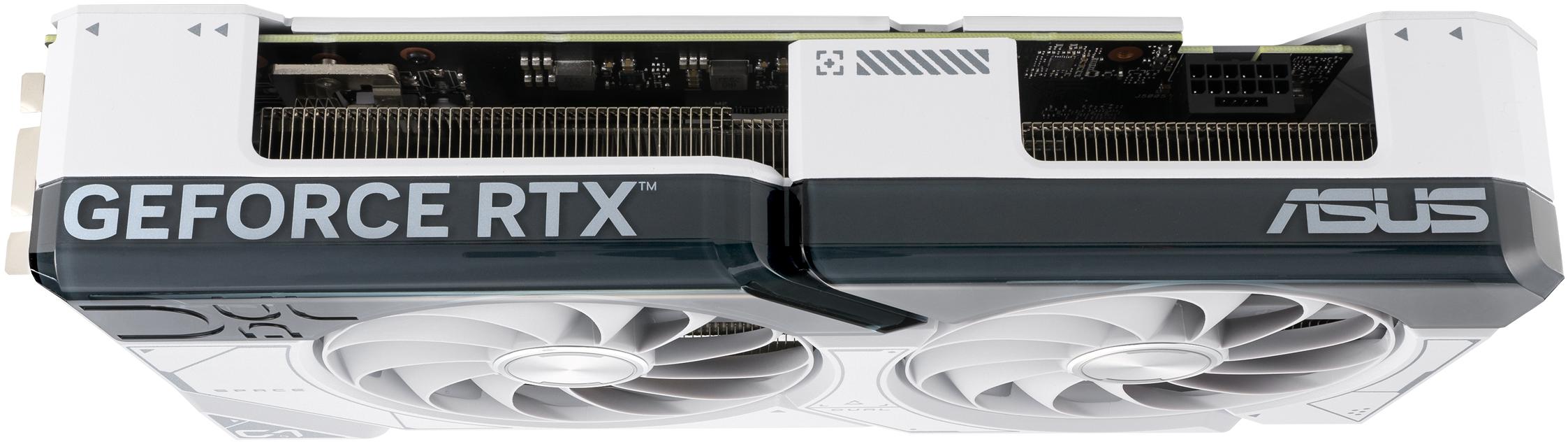 Asus - Gráfica Asus GeForce® RTX 4070 SUPER Dual OC White 12GB GDDR6X DLSS3
