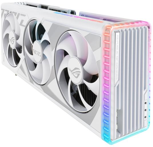 Asus - Gráfica Asus GeForce® RTX 4080 SUPER ROG Strix Gaming White OC 16GB GDDR6X DLSS3
