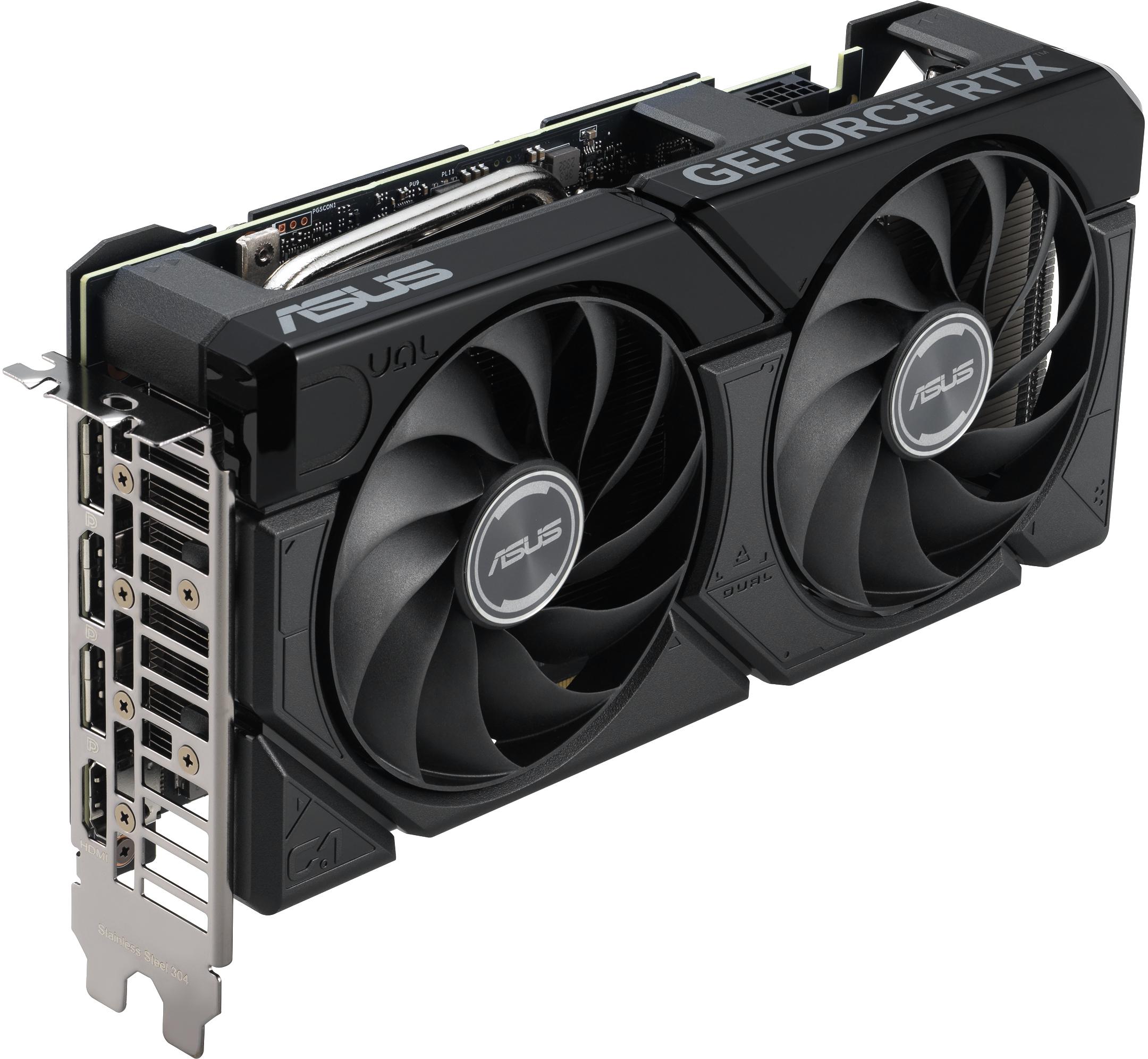 Asus - Gráfica Asus GeForce® RTX 4070 SUPER Dual EVO 12GB GDDR6X DLSS3