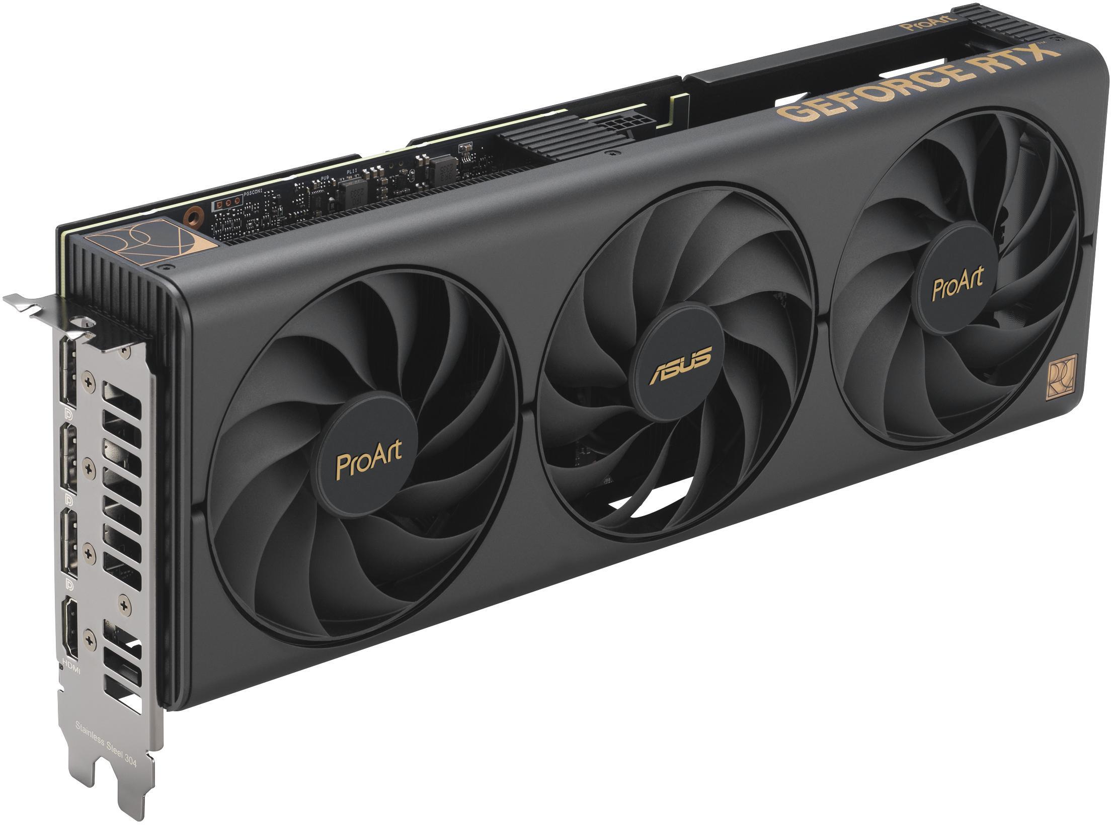 Asus - Gráfica Asus GeForce® RTX 4070 SUPER ProArt OC 12GB GDDR6X DLSS3