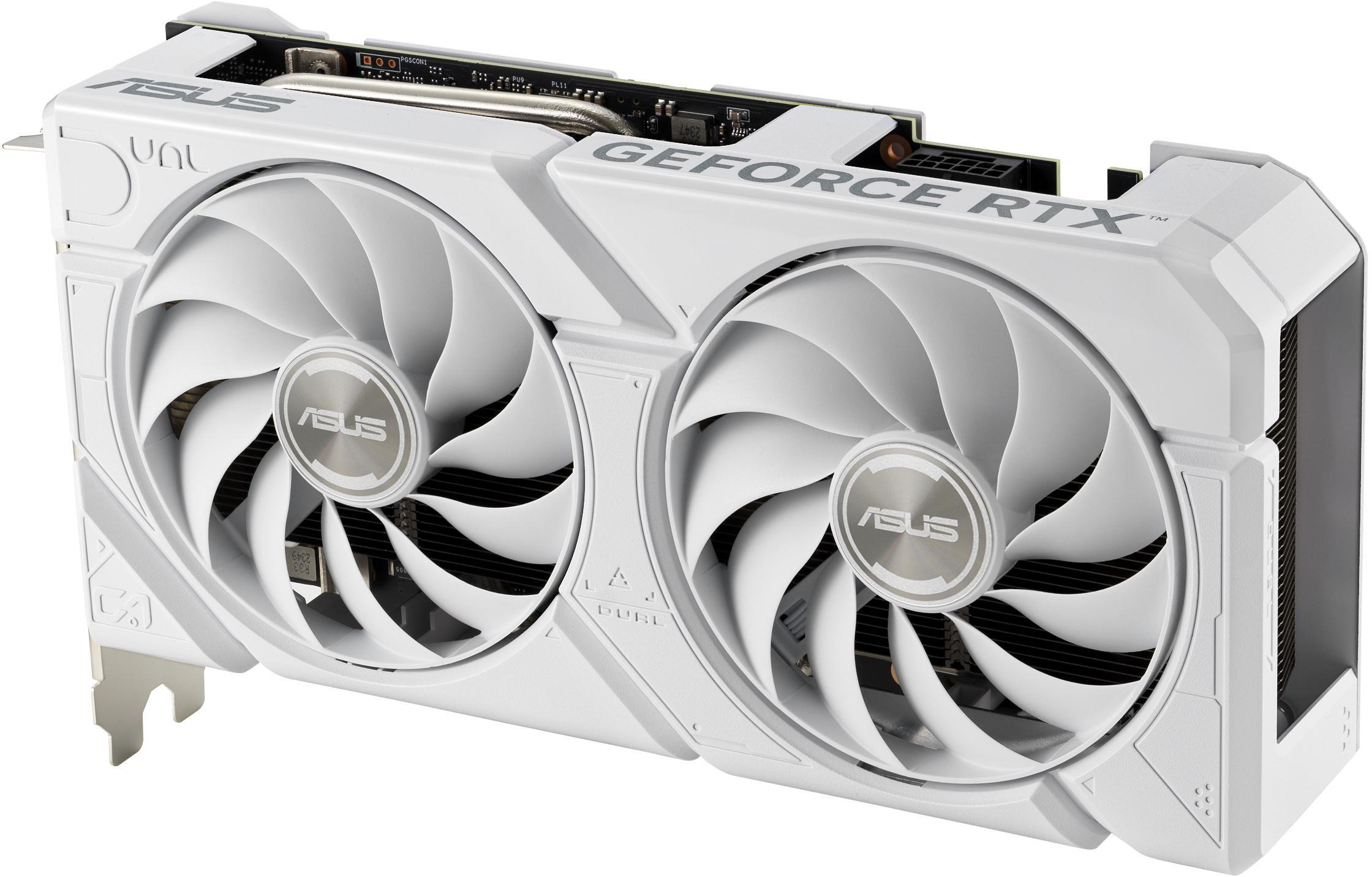 Asus - Gráfica Asus GeForce® RTX 4070 SUPER Prime OC White 12GB GDDR6X DLSS3