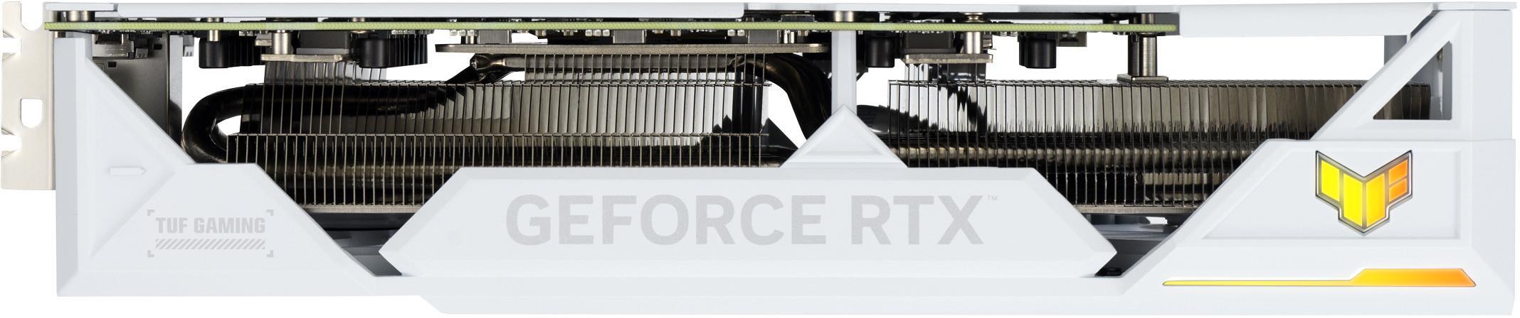 Asus - Gráfica Asus GeForce® RTX 4070 Ti SUPER TUF Gaming BTF OC White 16GB GDDR6X DLSS3