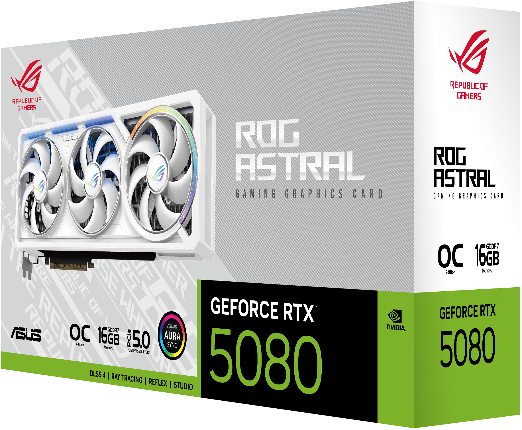 Asus - Gráfica Asus GeForce® RTX 5080 Prime OC 16GB GDDR7 DLSS4