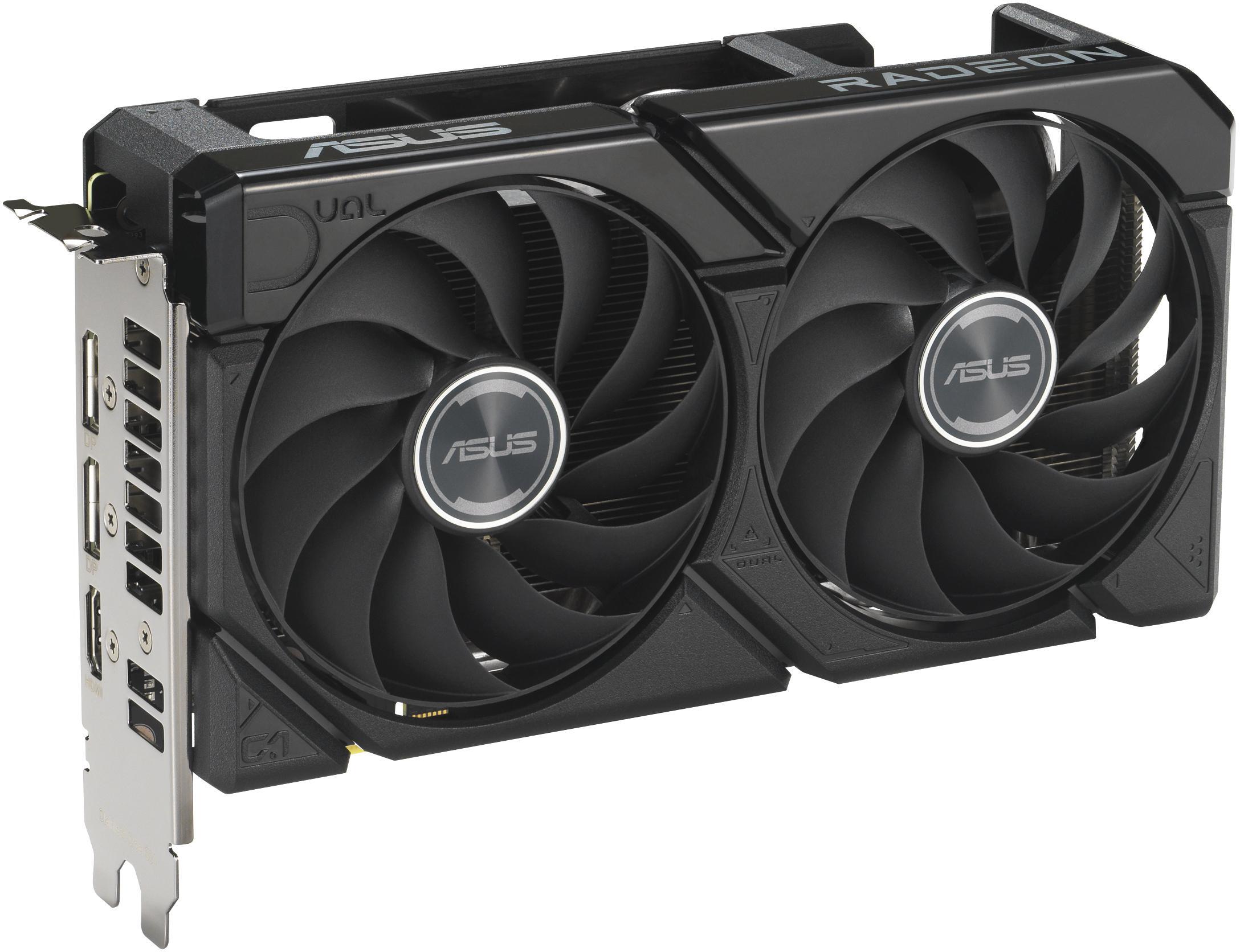 Asus - Gráfica Asus Radeon RX 9060 XT Dual 8GB GDDR6