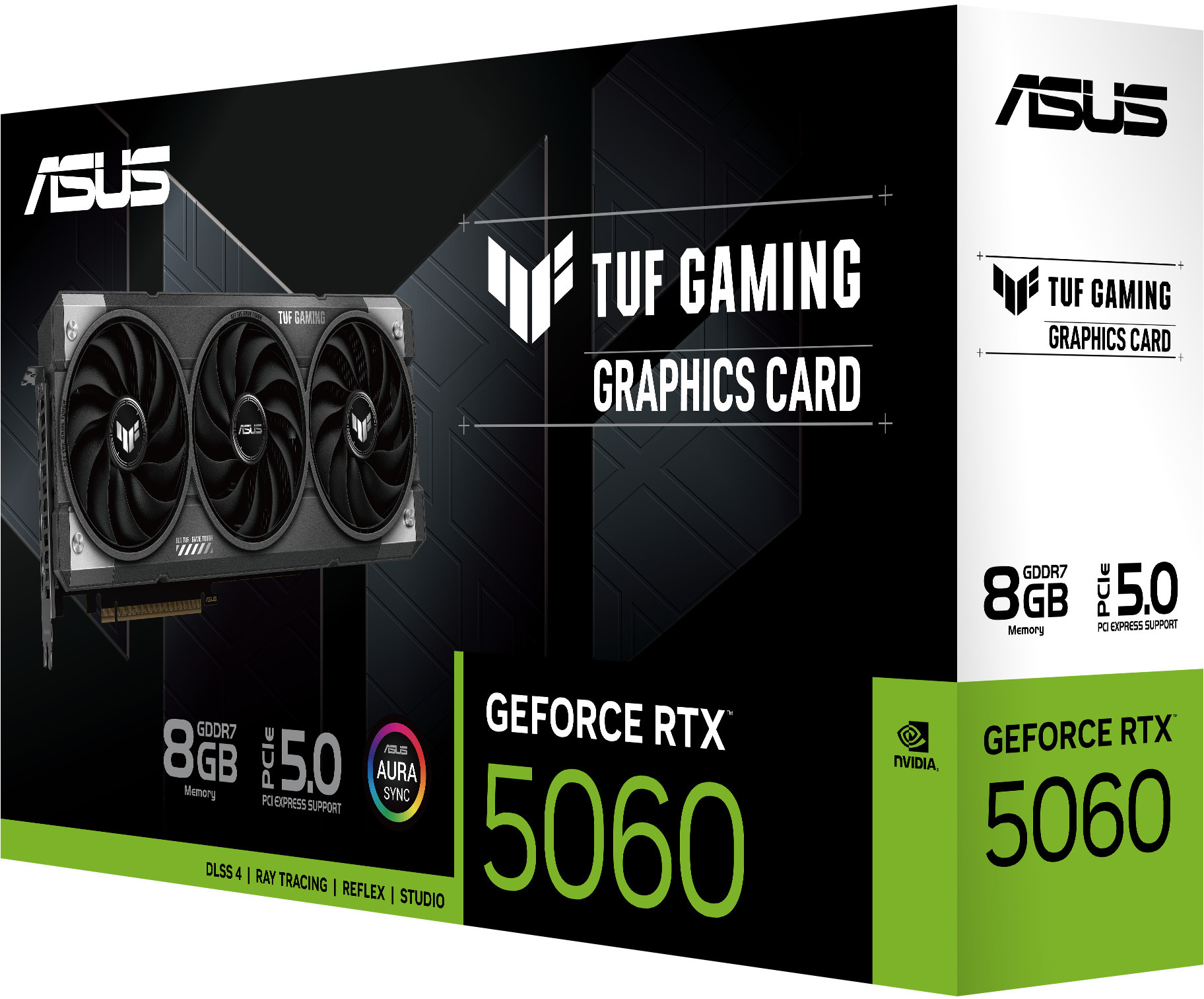 Asus - Gráfica Asus GeForce® RTX 5060 TUF Gaming 8GB GDDR7 DLSS4