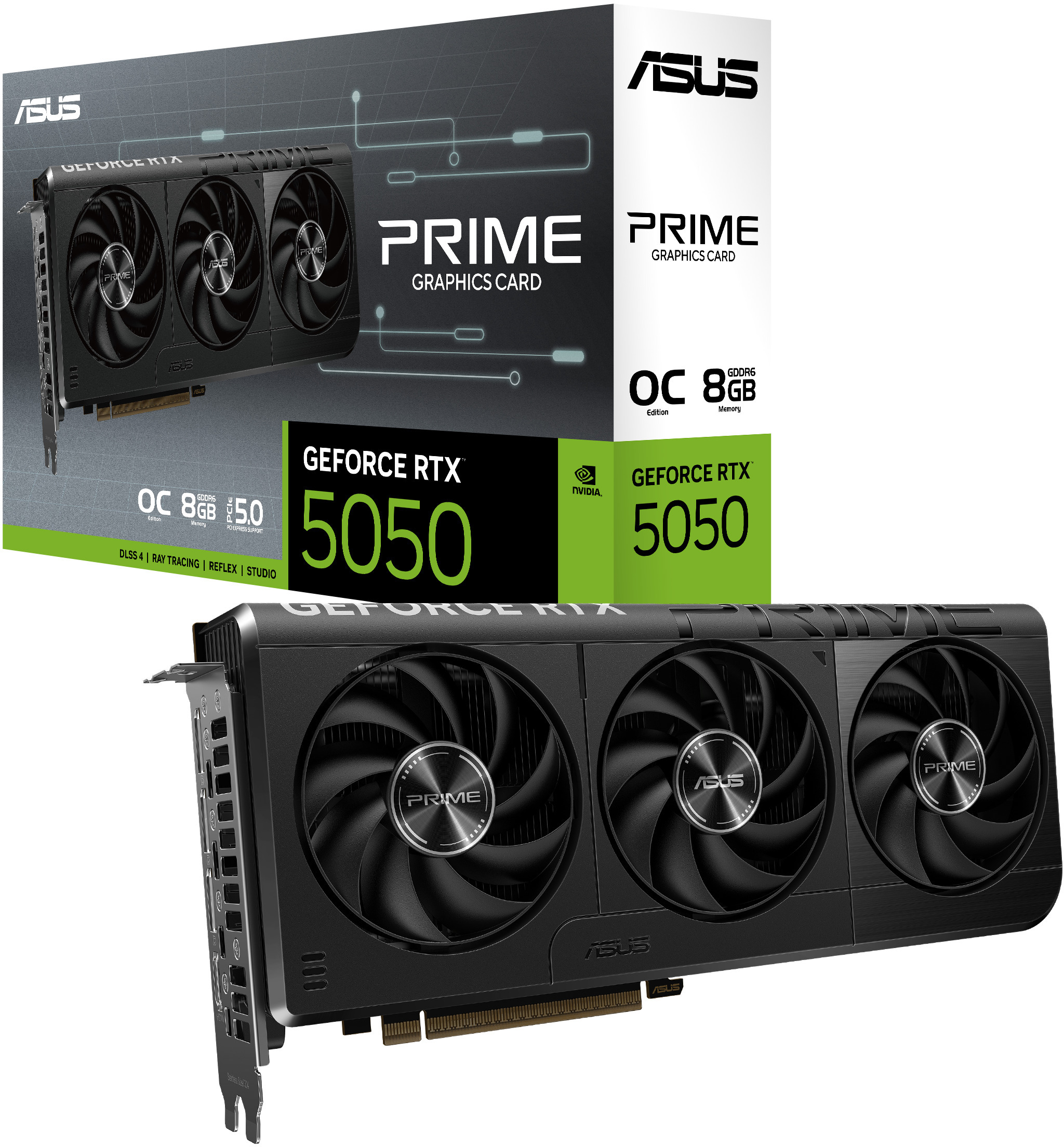 Picture of Picture of Gráfica Asus GeForce® RTX 5050 Prime OC 8GB GDDR6 DLSS4
