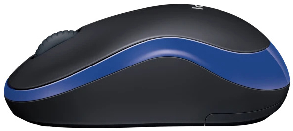 Logitech - Rato Óptico Logitech M185 Wireless 1000DPI Preto/Azul