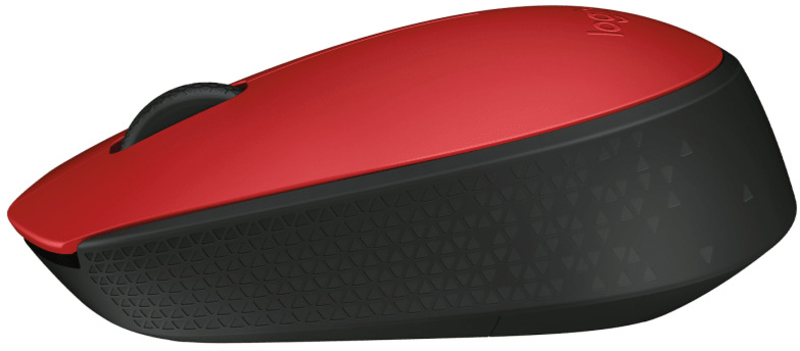 Logitech - Rato Óptico Logitech M171 Wireless Vermelho