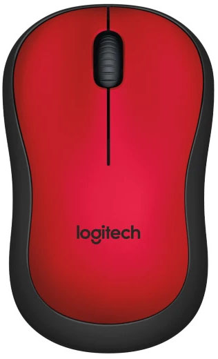 Logitech - Rato Óptico Logitech M220 Silent Wireless 1000DPI Vermelho