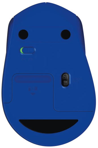 Logitech - Rato Óptico Logitech M330 Silent Plus Wireless 1000DPI Azul