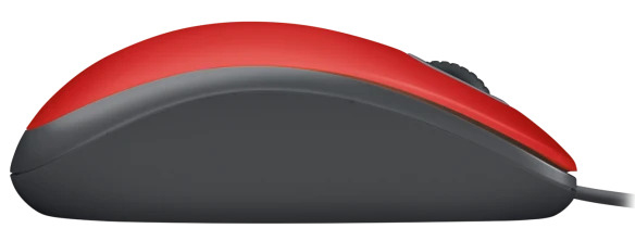 Logitech - Rato Óptico Logitech M110 Silent 1000DPI Vermelho