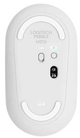 Logitech - Rato Óptico Logitech Pebble M350 Wireless 1000DPI Branco