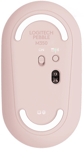 Logitech - Rato Óptico Logitech Pebble M350 Wireless 1000DPI Rosa