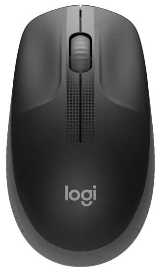 Logitech - Rato Óptico Logitech M190 Full-Size Wireless 1000DPI Preto/Cinzento
