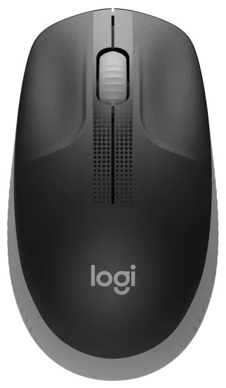 Logitech - Rato Óptico Logitech M190 Full-Size Wireless 1000DPI Cinzento