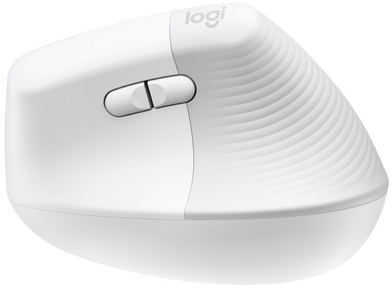 Logitech - Rato Laser Logitech Lift Vertical Ergonómico Wireless 4000DPI Branco Para MacOS / iPadOS