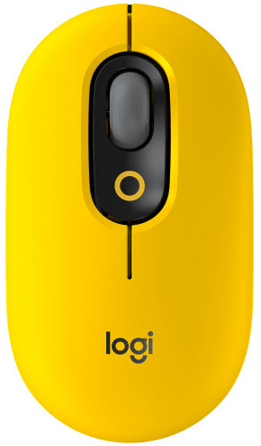 Logitech - Rato Óptico Logitech POP Mouse Wireless 4000DPI Amarelo