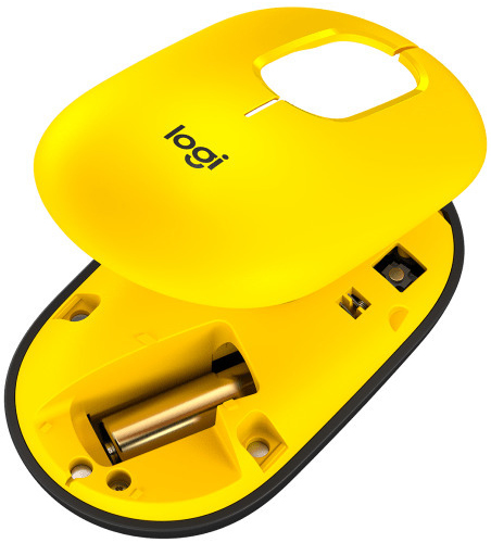 Logitech - Rato Óptico Logitech POP Mouse Wireless 4000DPI Amarelo