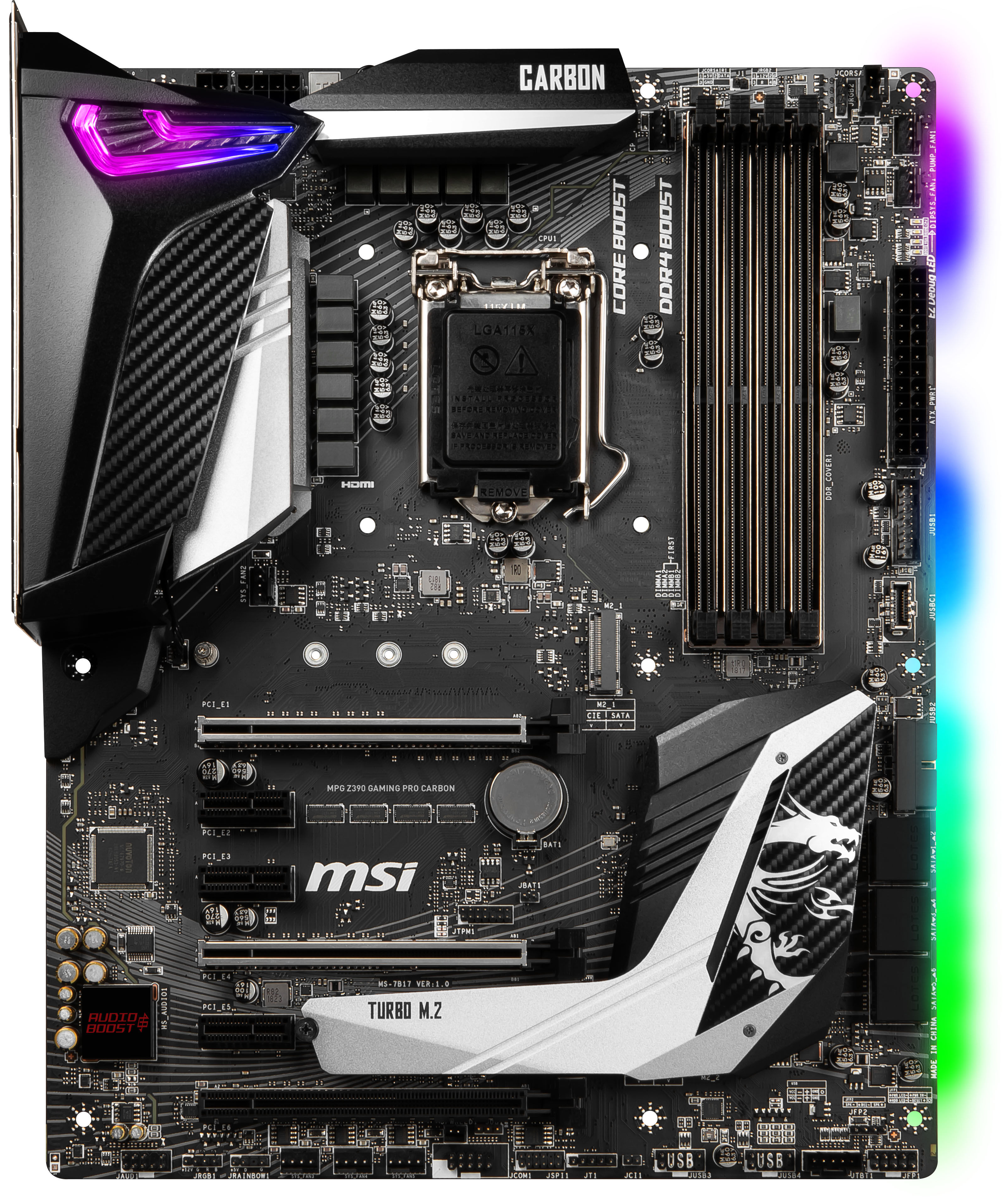 MSI - Motherboard MSI MPG Z390 GAMING PRO CARBON