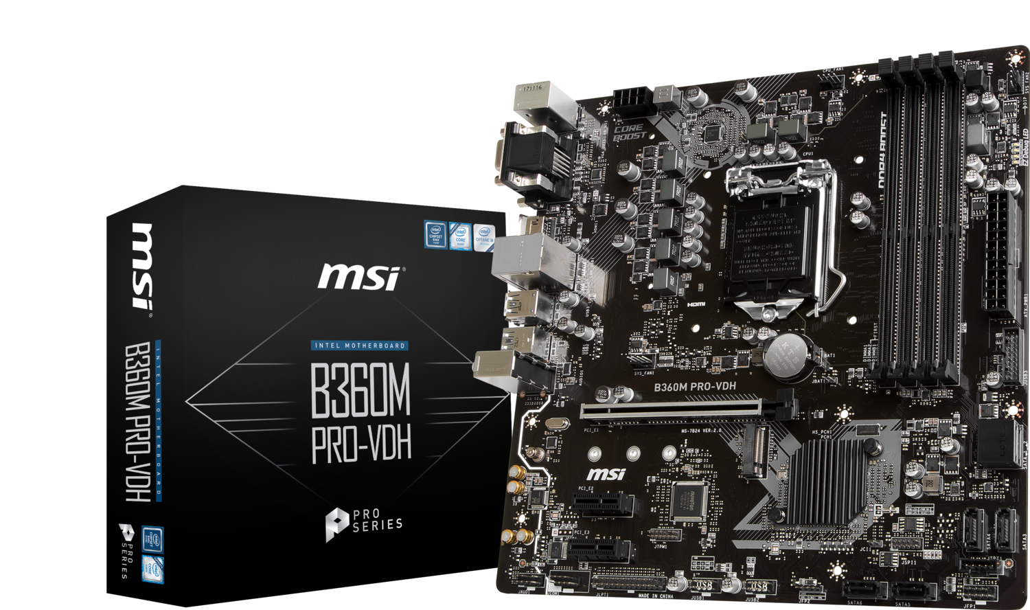 MSI - Motherboard MSI B360M PRO-VDH