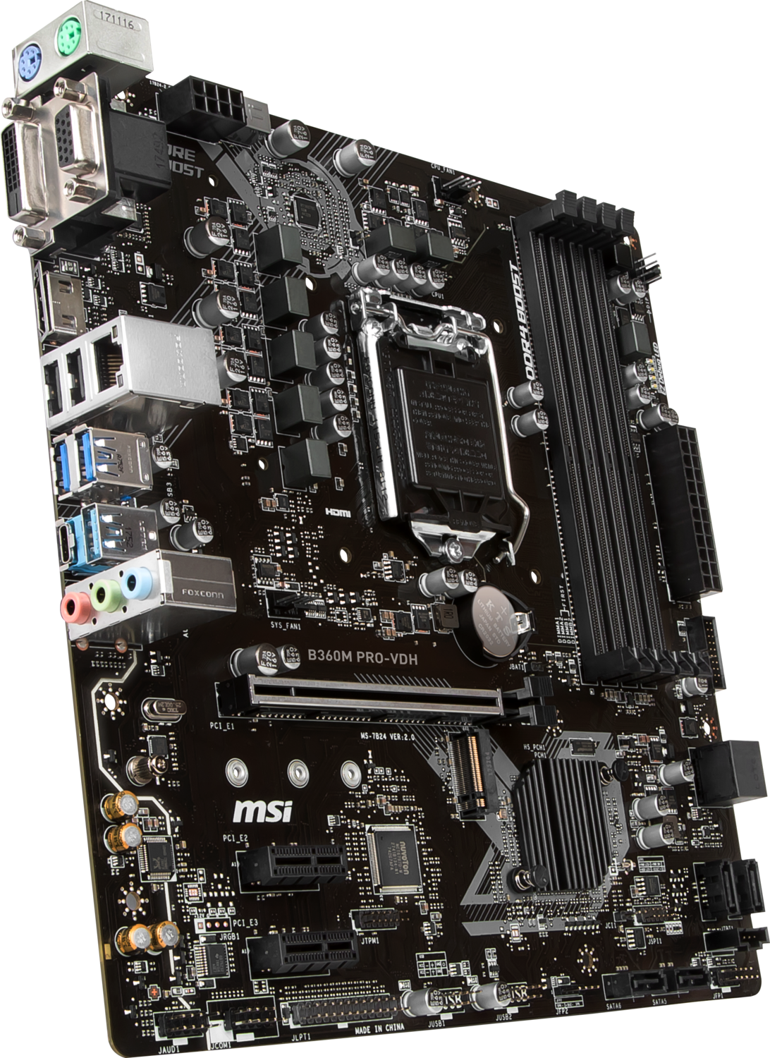 MSI - Motherboard MSI B360M PRO-VDH