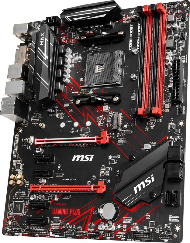 MSI - Motherboard MSI B450 GAMING PLUS MAX