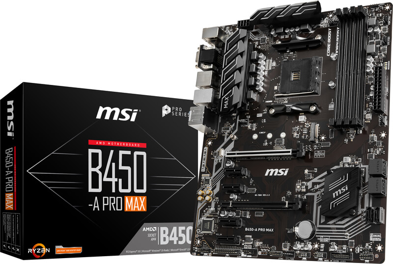 MSI - Motherboard MSI B450-A PRO MAX