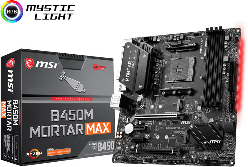 Motherboard MSI B450M MORTAR MAX