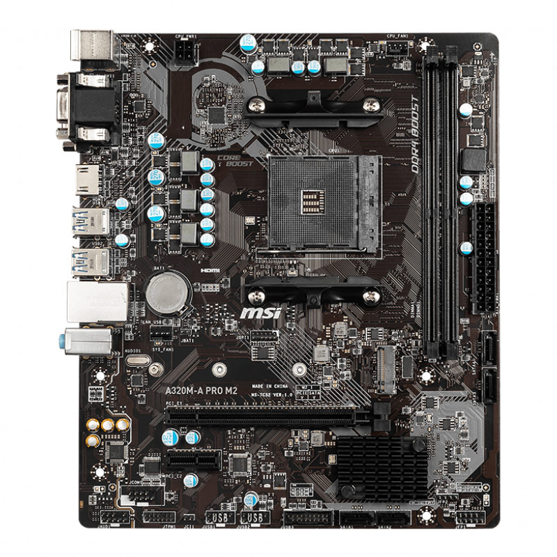 MSI - Motherboard MSI A320M-A PRO M2