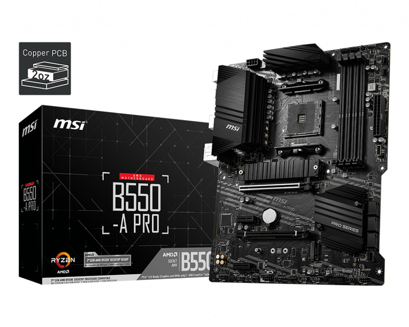 MSI - ** B Grade ** Motherboard MSI B550-A PRO