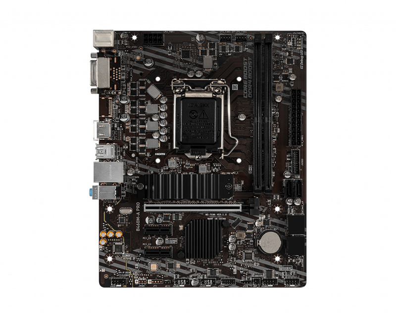 MSI - Motherboard MSI B460M-A PRO