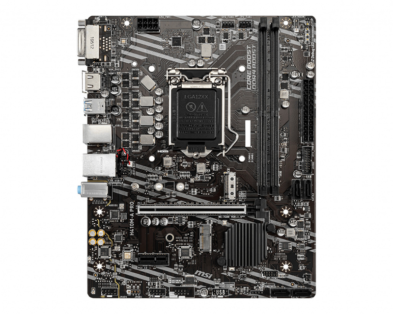 MSI - Motherboard MSI H410M-A PRO