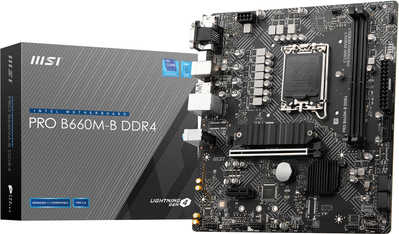 Motherboard MSI PRO B660M-B DDR4