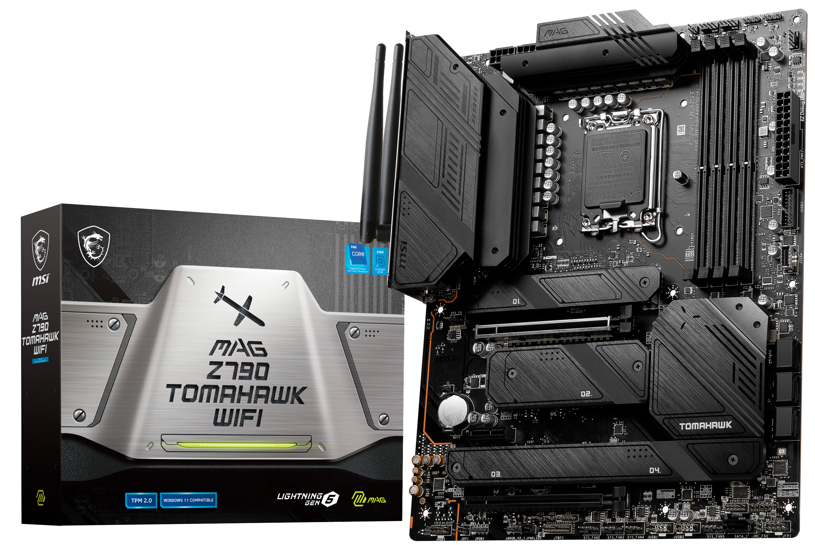 MSI - ** B Grade ** Motherboard MSI MAG Z790 TOMAHAWK WIFI