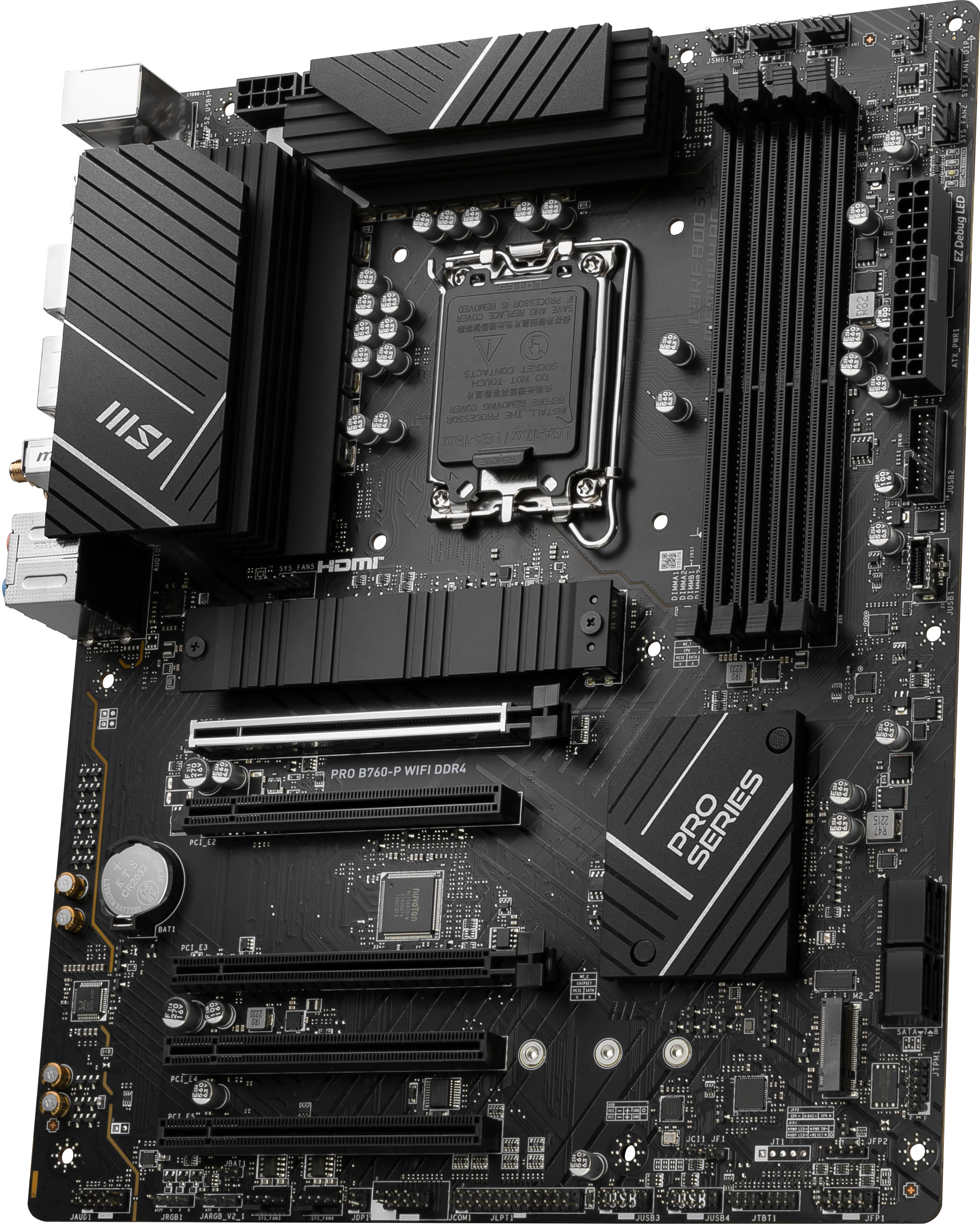 MSI - ** B Grade ** Motherboard MSI PRO B760-P WIFI DDR4