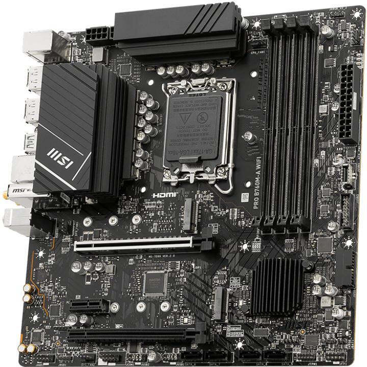 MSI - ** B Grade ** Motherboard MSI PRO B760M-A WiFi