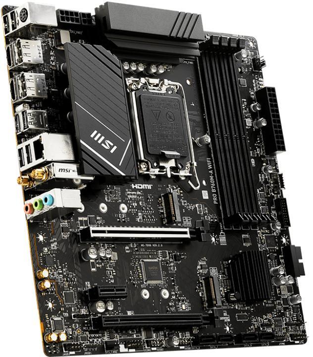 MSI - ** B Grade ** Motherboard MSI PRO B760M-A WiFi