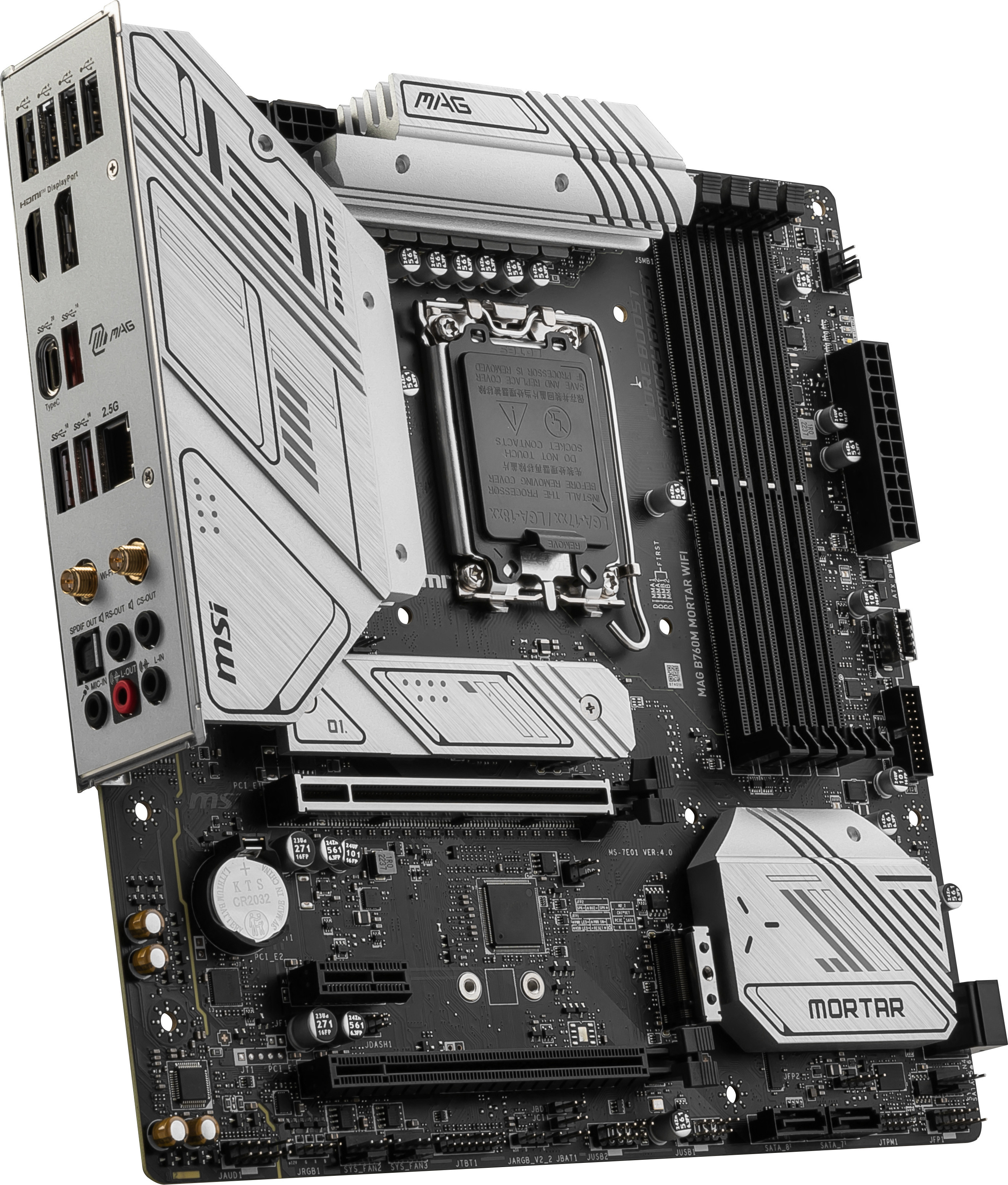 MSI - Motherboard MSI MAG B760 MORTAR WIFI