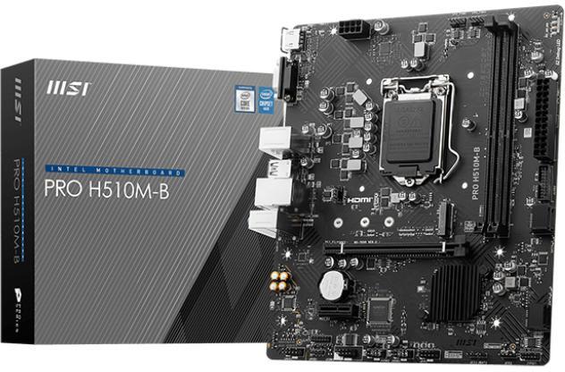 ** B Grade ** Motherboard MSI PRO H510M-B