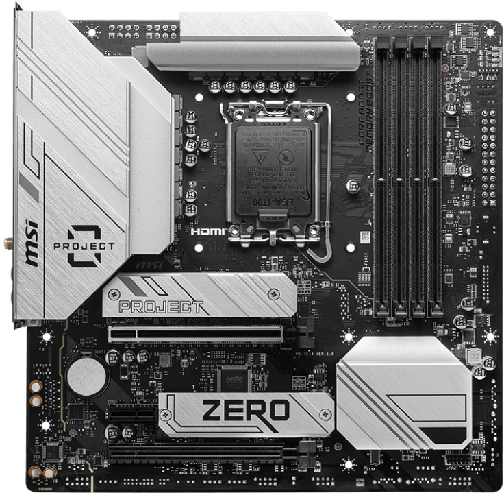 Motherboard MSI B760M PROJECT ZERO