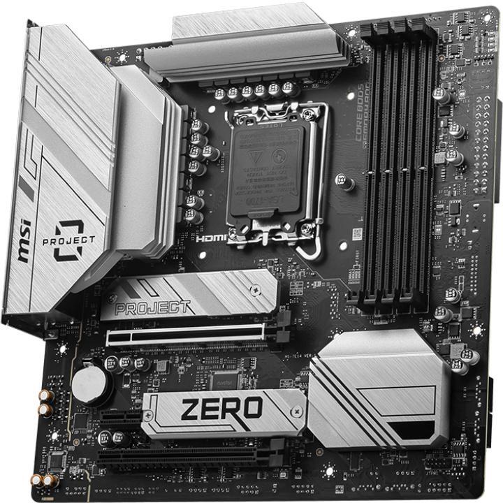 MSI - Motherboard MSI B760M PROJECT ZERO