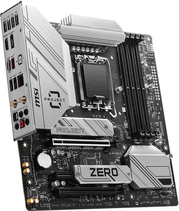 MSI - Motherboard MSI B760M PROJECT ZERO