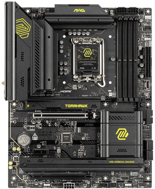 MSI - Motherboard MSI MAG B860 TOMAHAWK WIFI