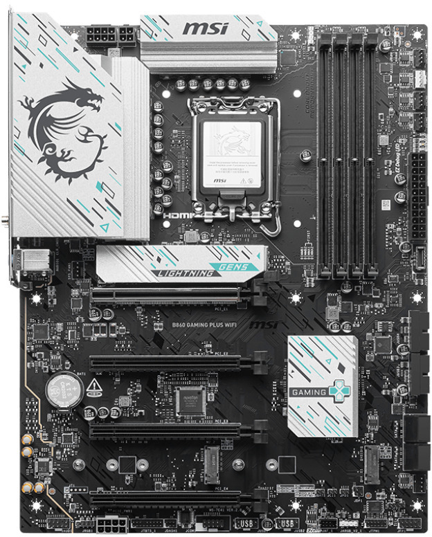 MSI - Motherboard MSI B860 GAMING PLUS WIFI