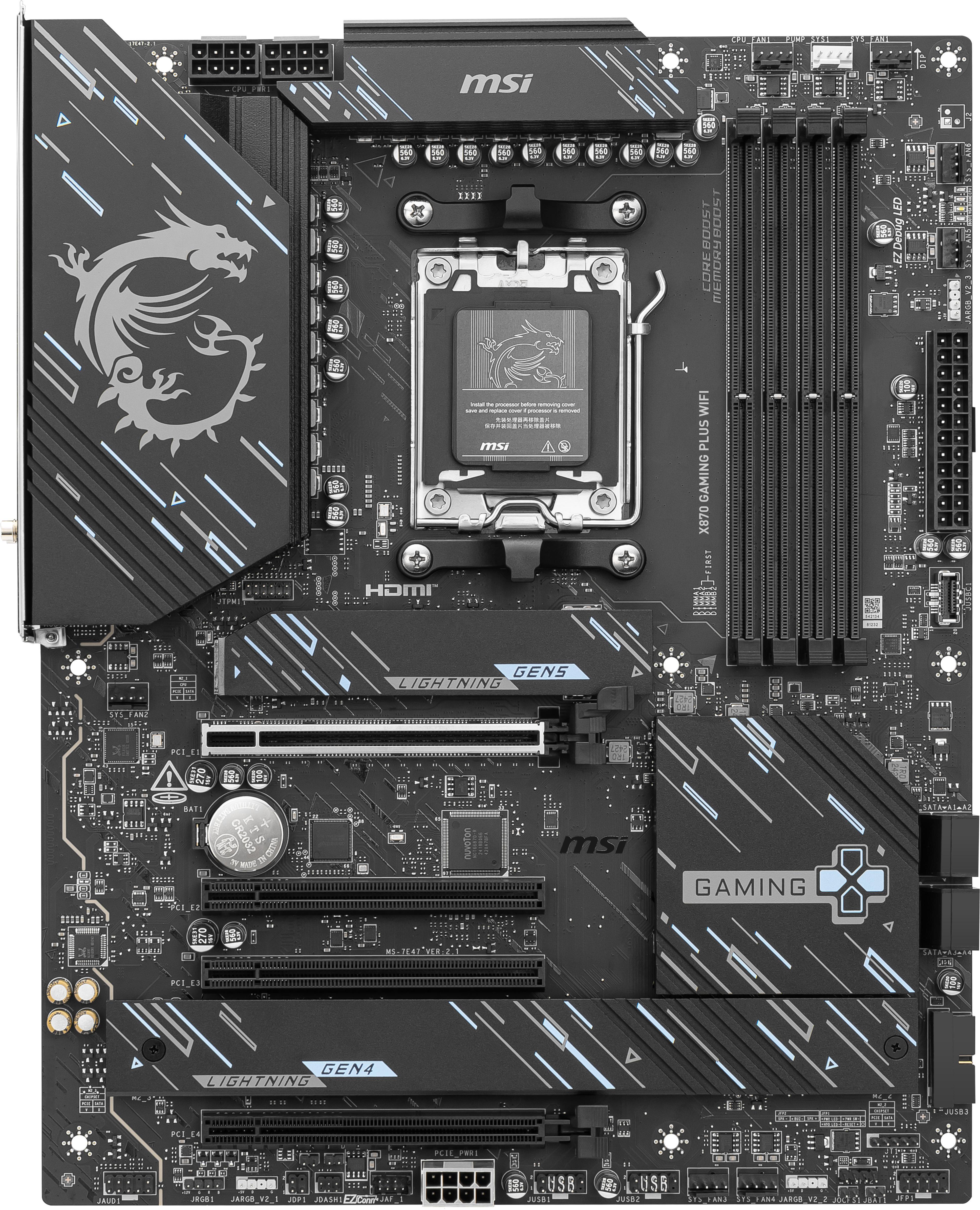 Motherboard MSI X870 GAMING PLUS WIFI